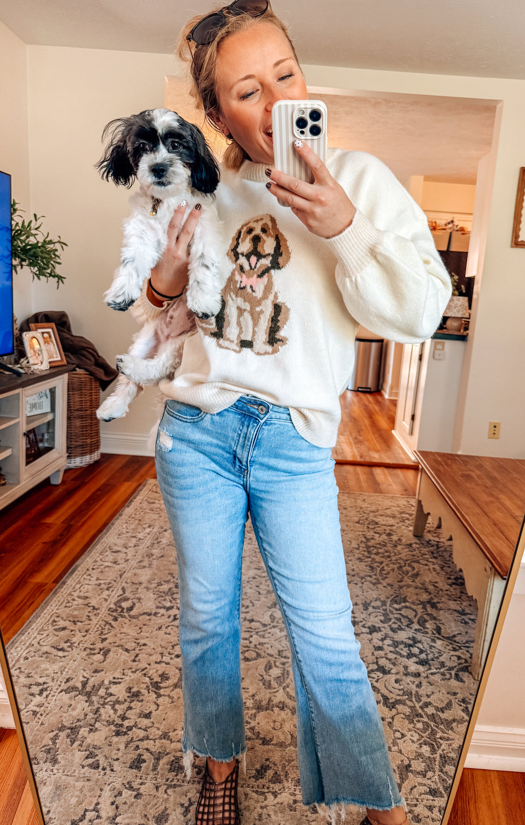 The Puppy Love Sweater(S-3X)