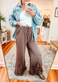 The Lace & Leisure Elastic Waist Pants