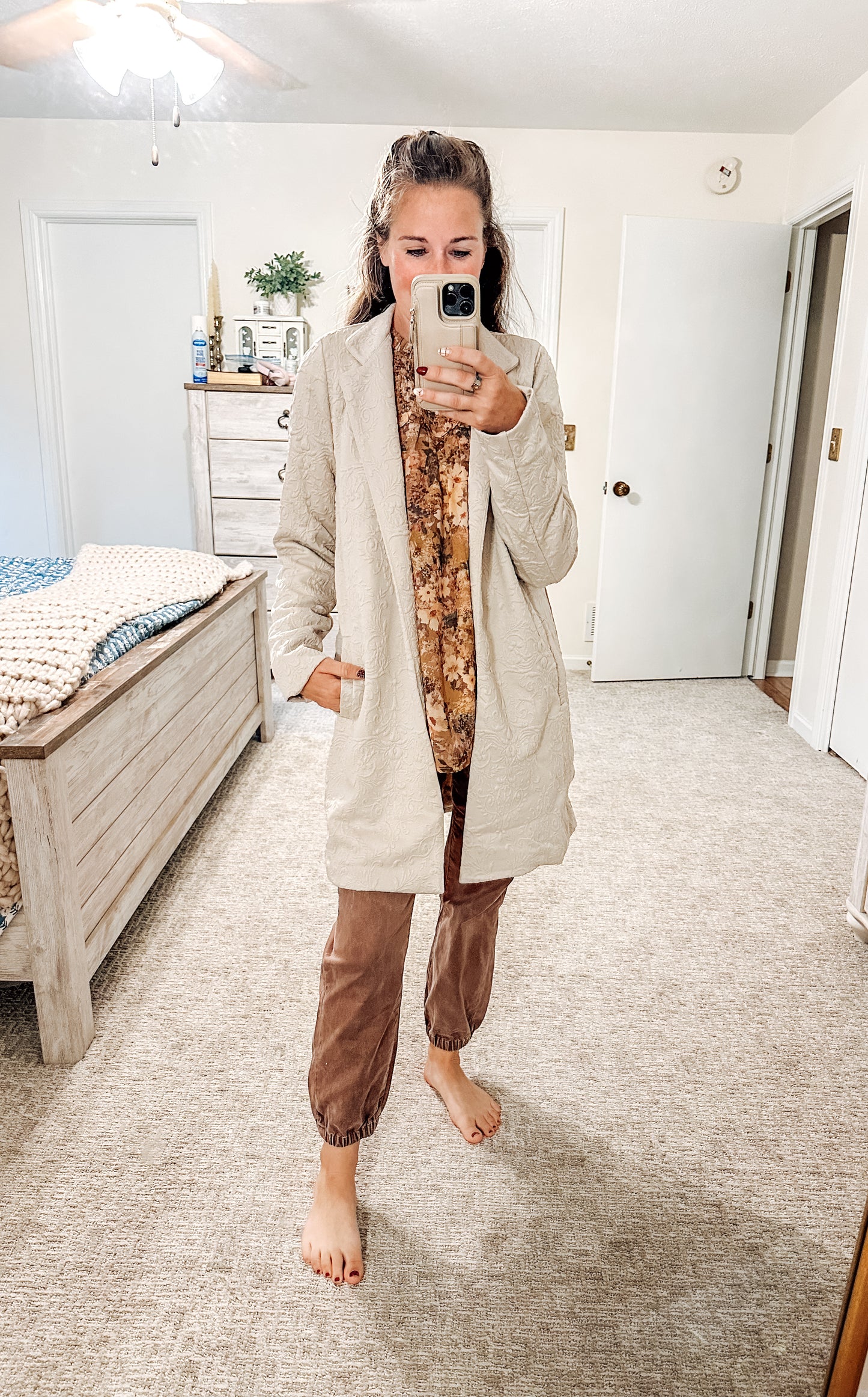 Frosted in Jacquard Cardigan (S-XL)