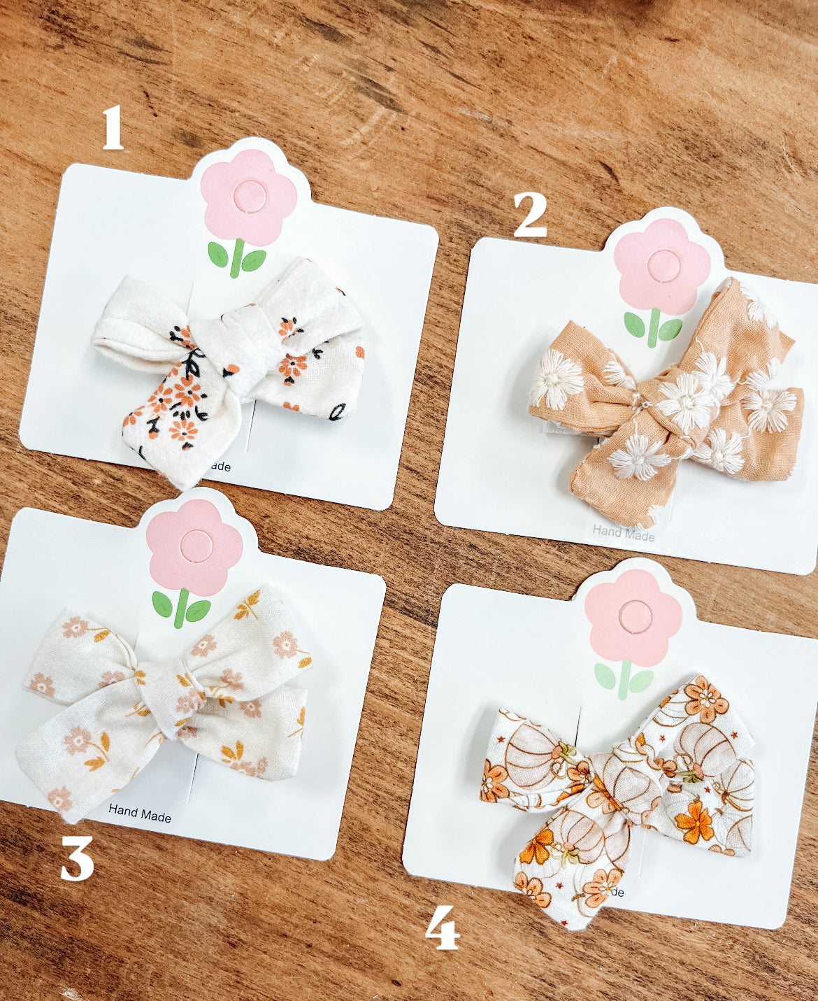 Bow Hair Clip (several styles)