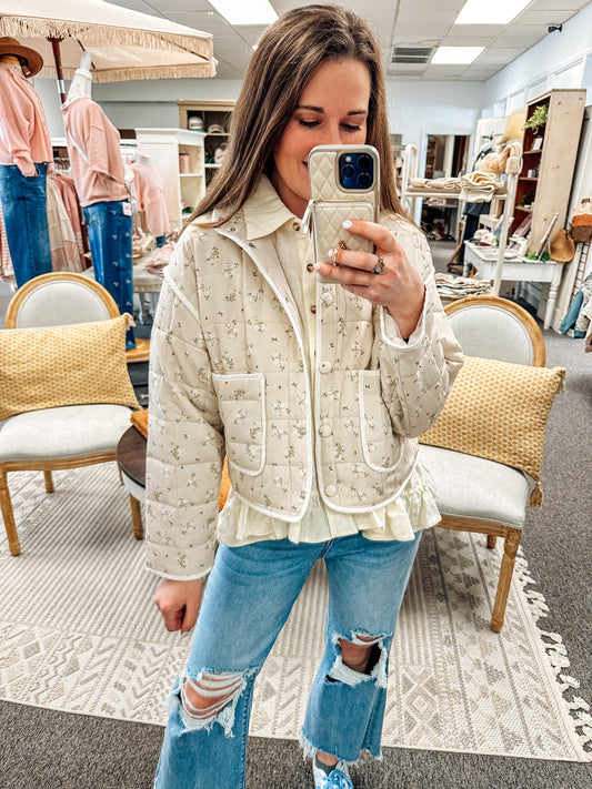 Morning Meadow Puff Jacket