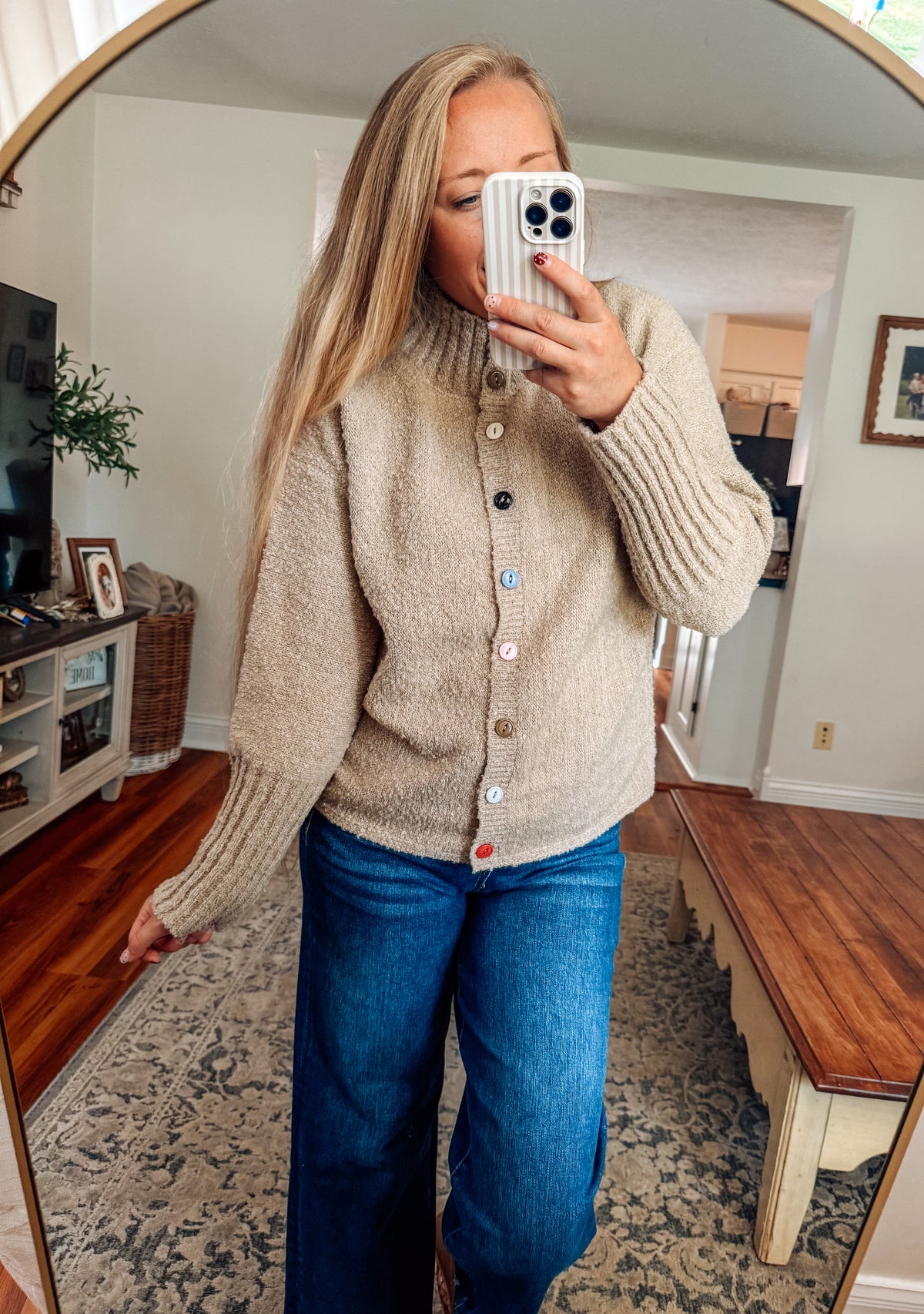 Soft Dune Harmony Multi Button Knit Cardigan (S-XL)