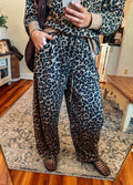 You've Been Spotted Printed Barrel Pants