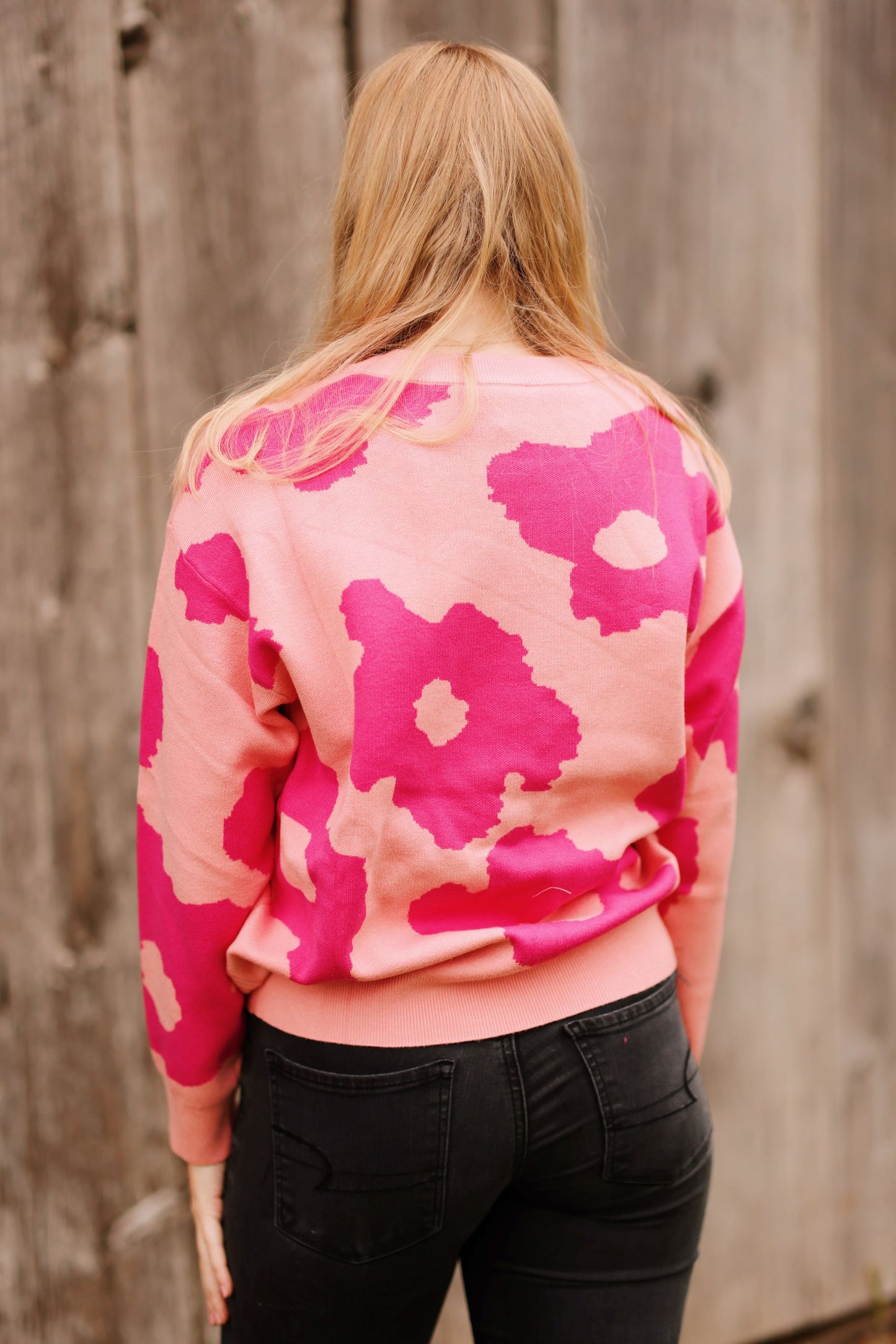 Bold & Beautiful Floral Sweater (S-XL)