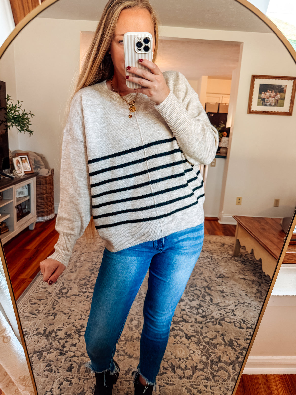 The Wheatfield Sweater-Beige
