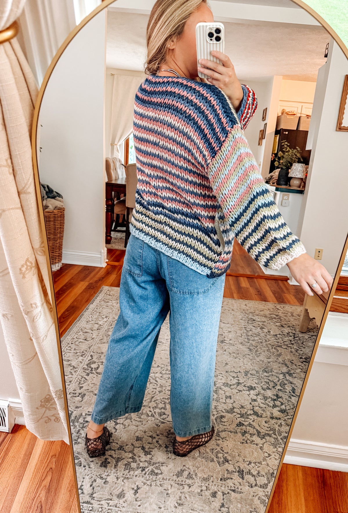 The Dockside Stripe Chunky Cardigan