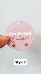 Perfect Stud Earrings (Several Styles)