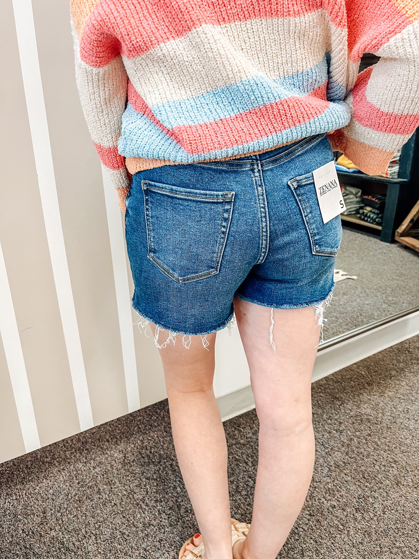 Out on the Go Denim Shorts