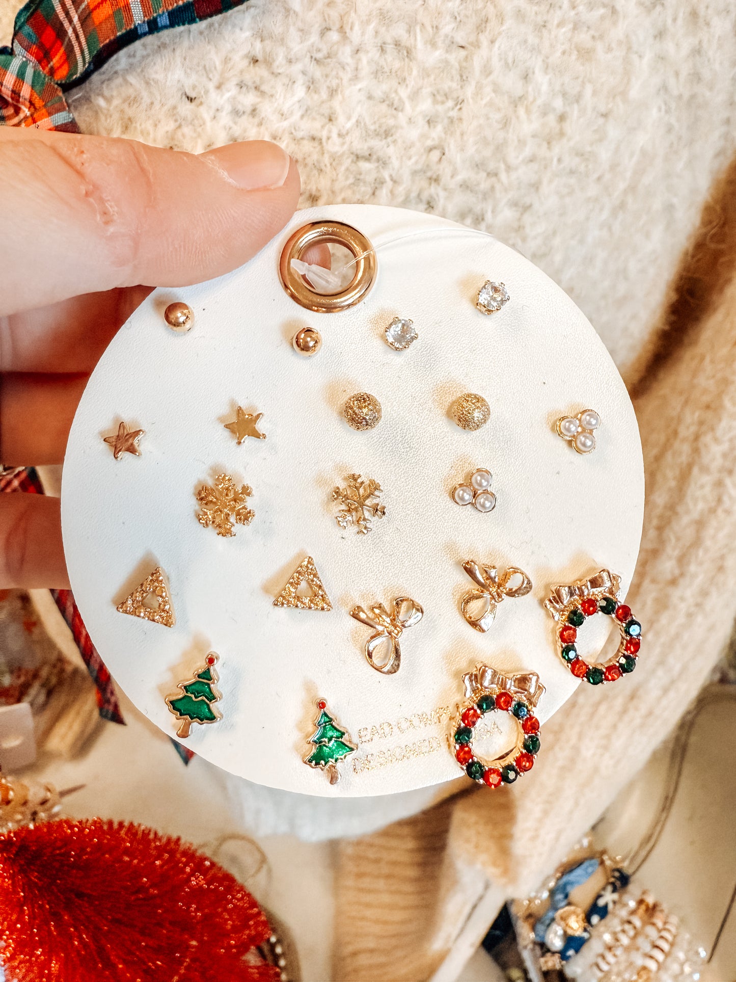 Be Merry Earring Set