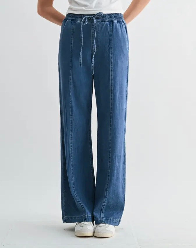 The Runaround Wide Leg Denim (XS-XL)