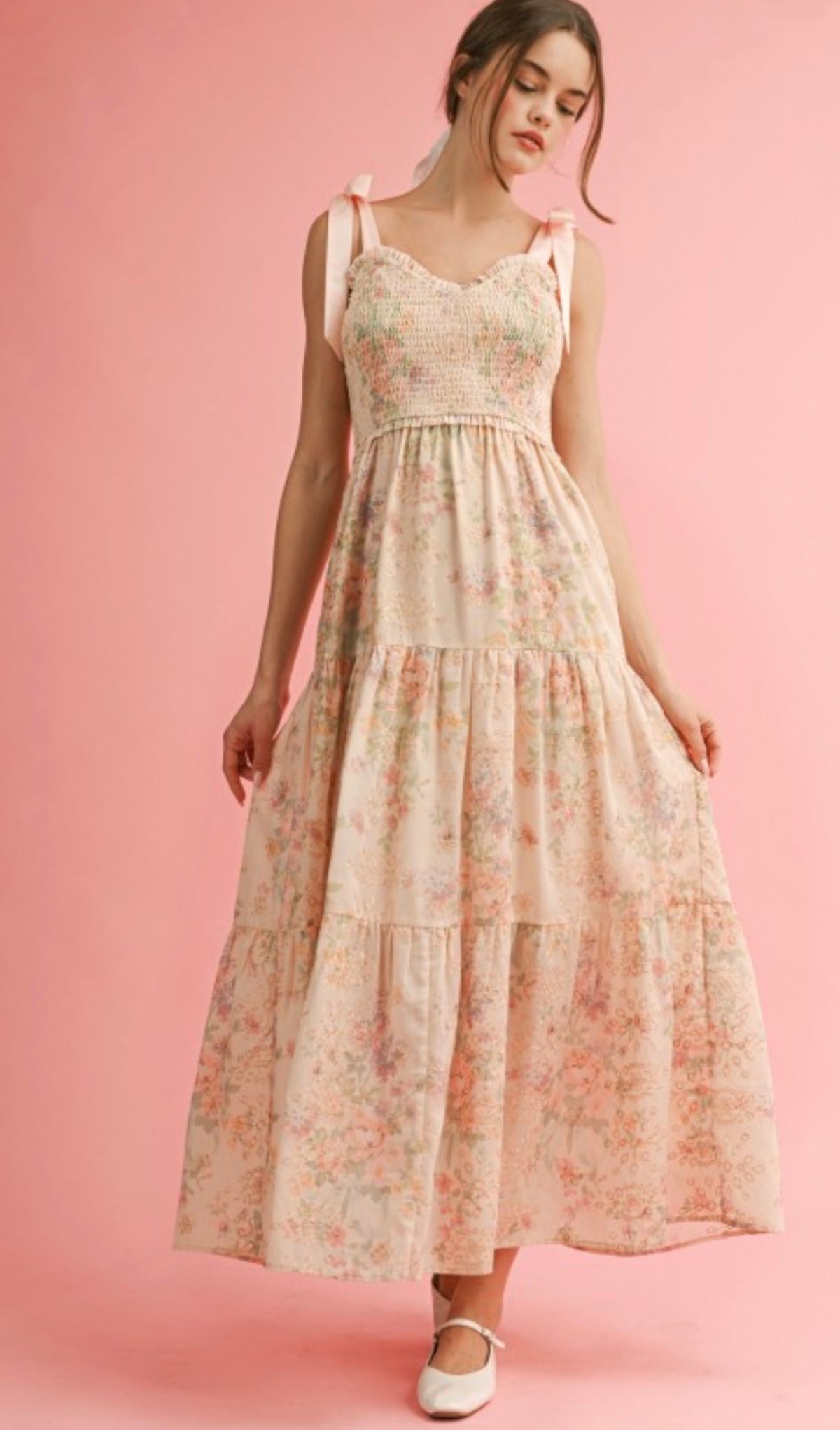 Sweet Bloom Sleeveless Dress