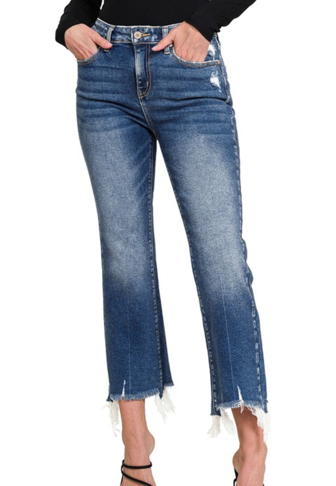 Old School Straight Denim (2 Colors)