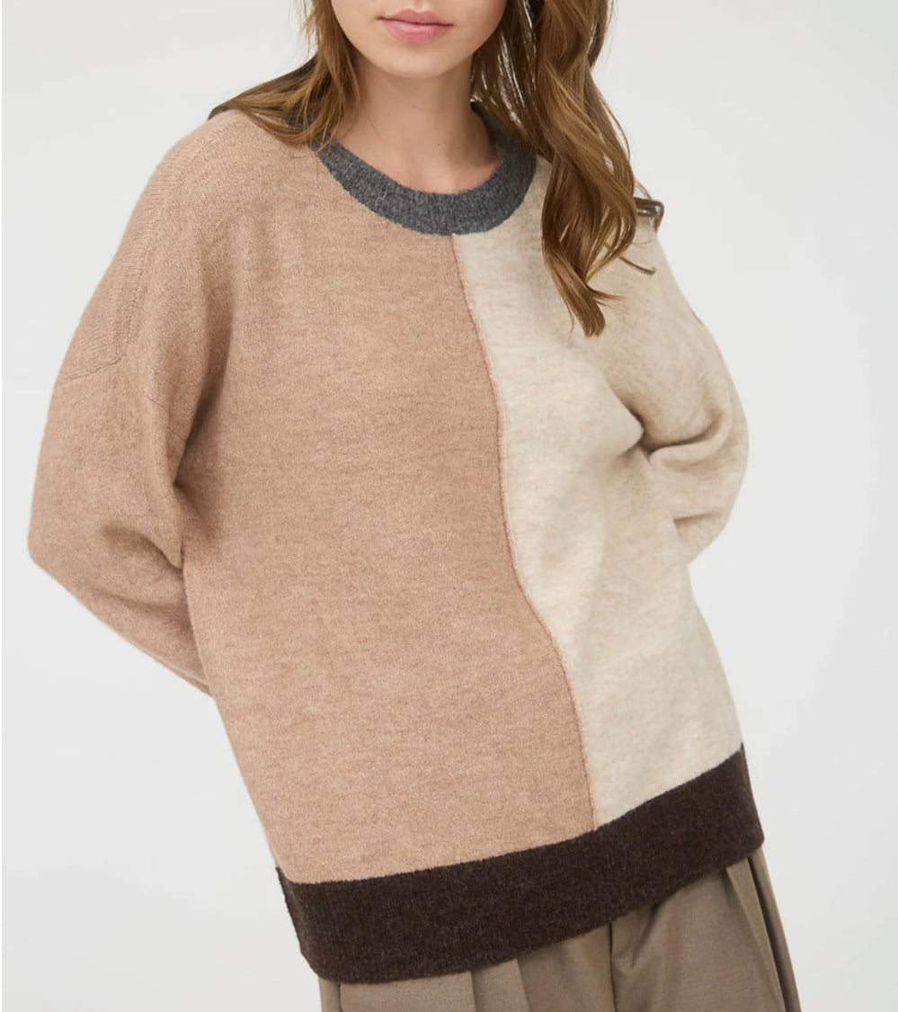 Wander & Warmth Colorblock Sweater