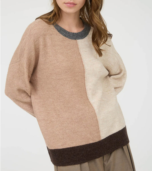 Wander & Warmth Colorblock Sweater
