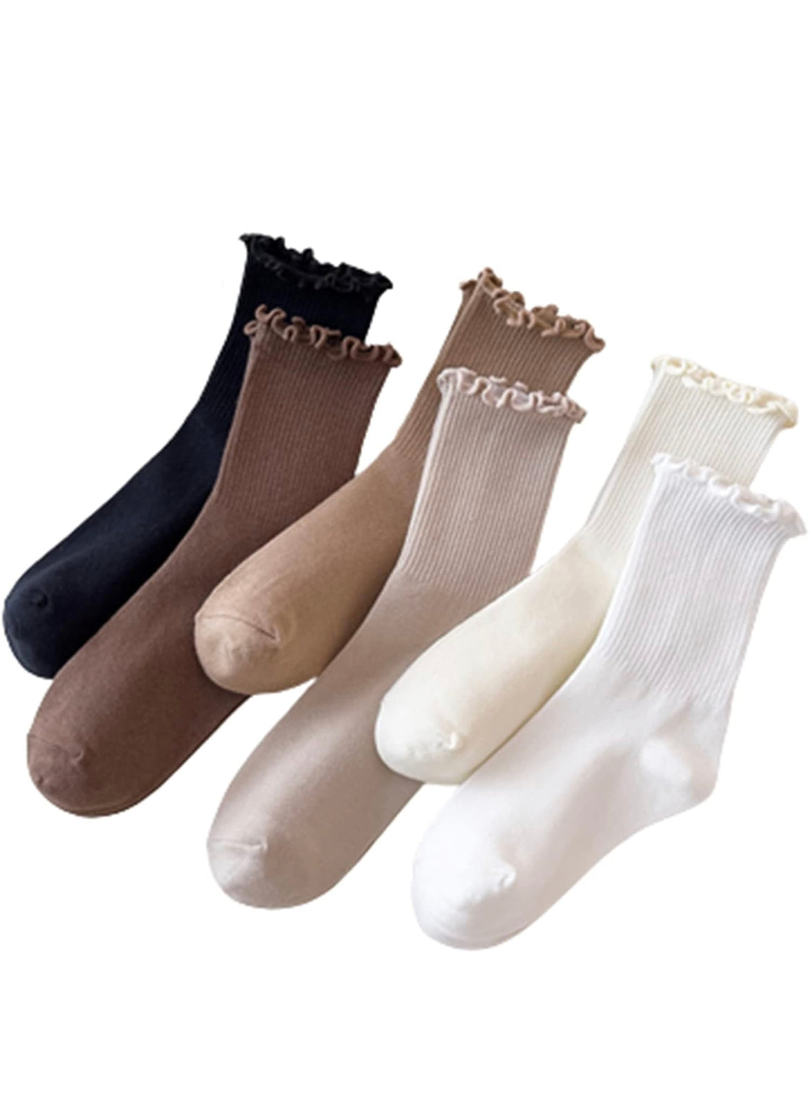 Peeping Over The Boots Socks (6 Colors)