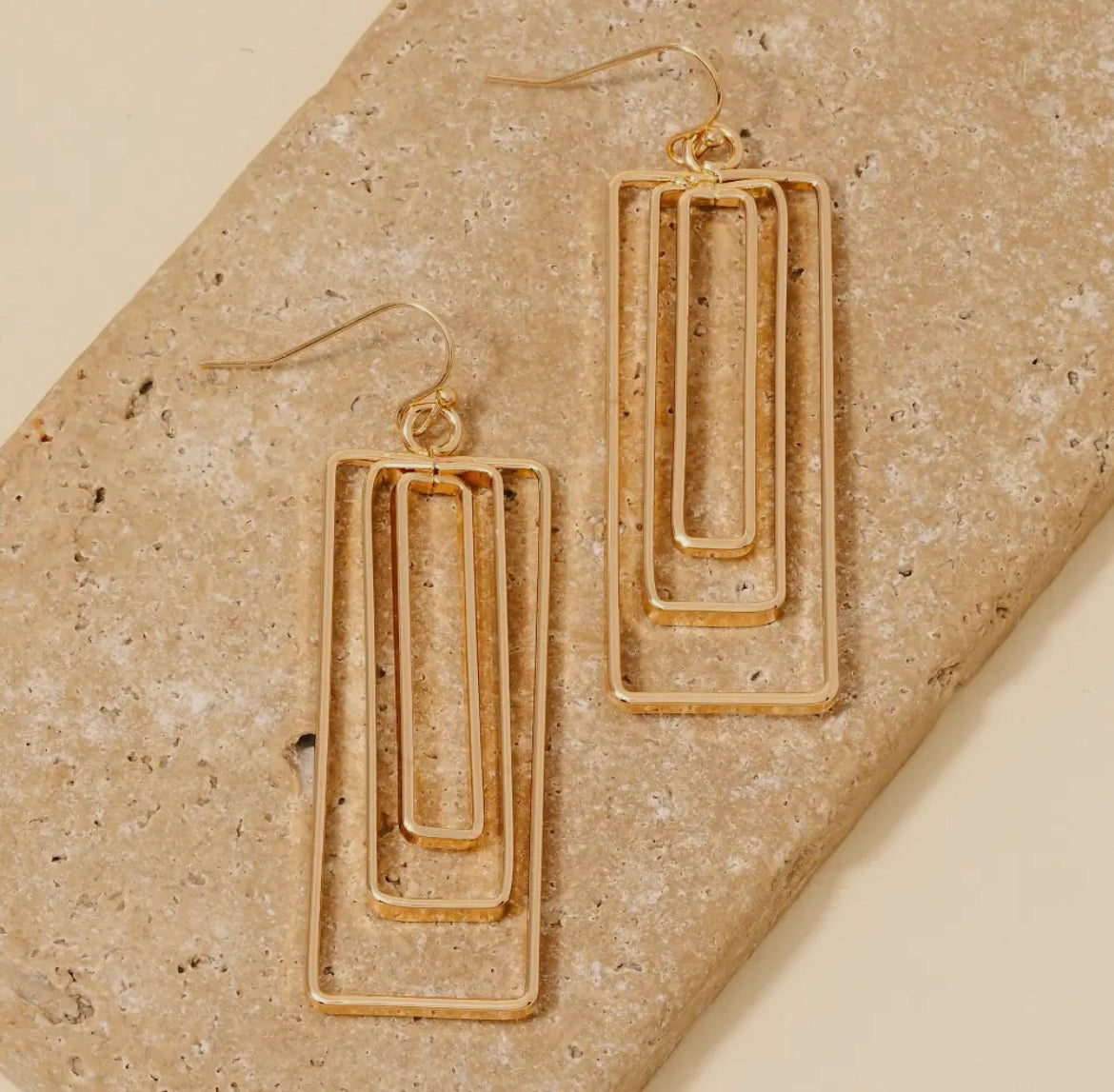 Ronda Rectangle Earrings