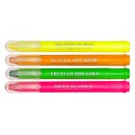 Bible Verse Twist & Glide Highlighter Set