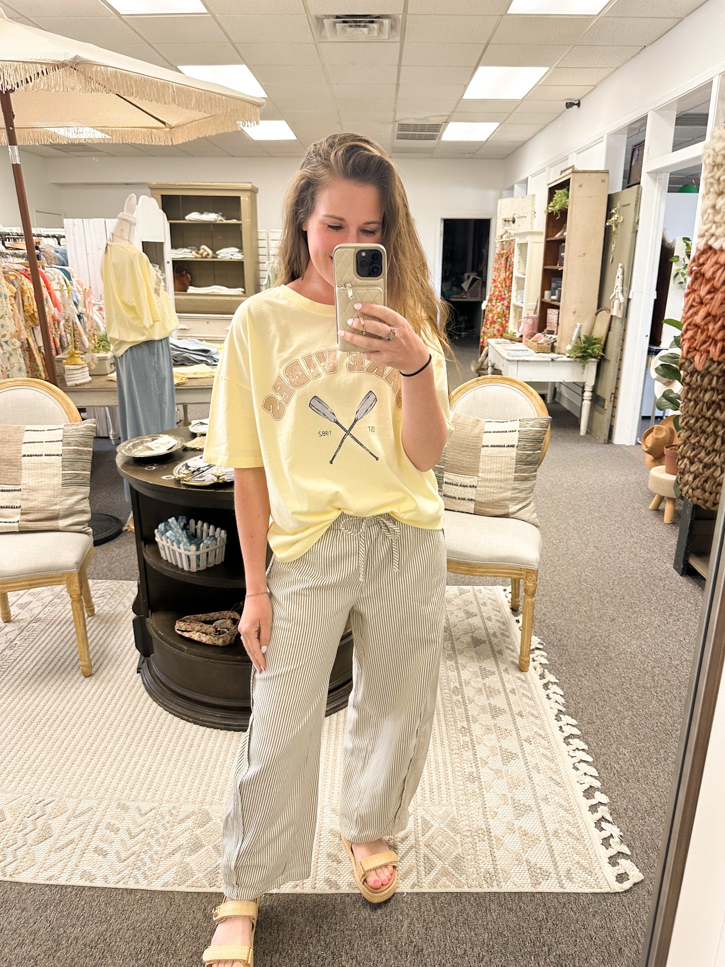 Lake Vibes Short Sleeve Top