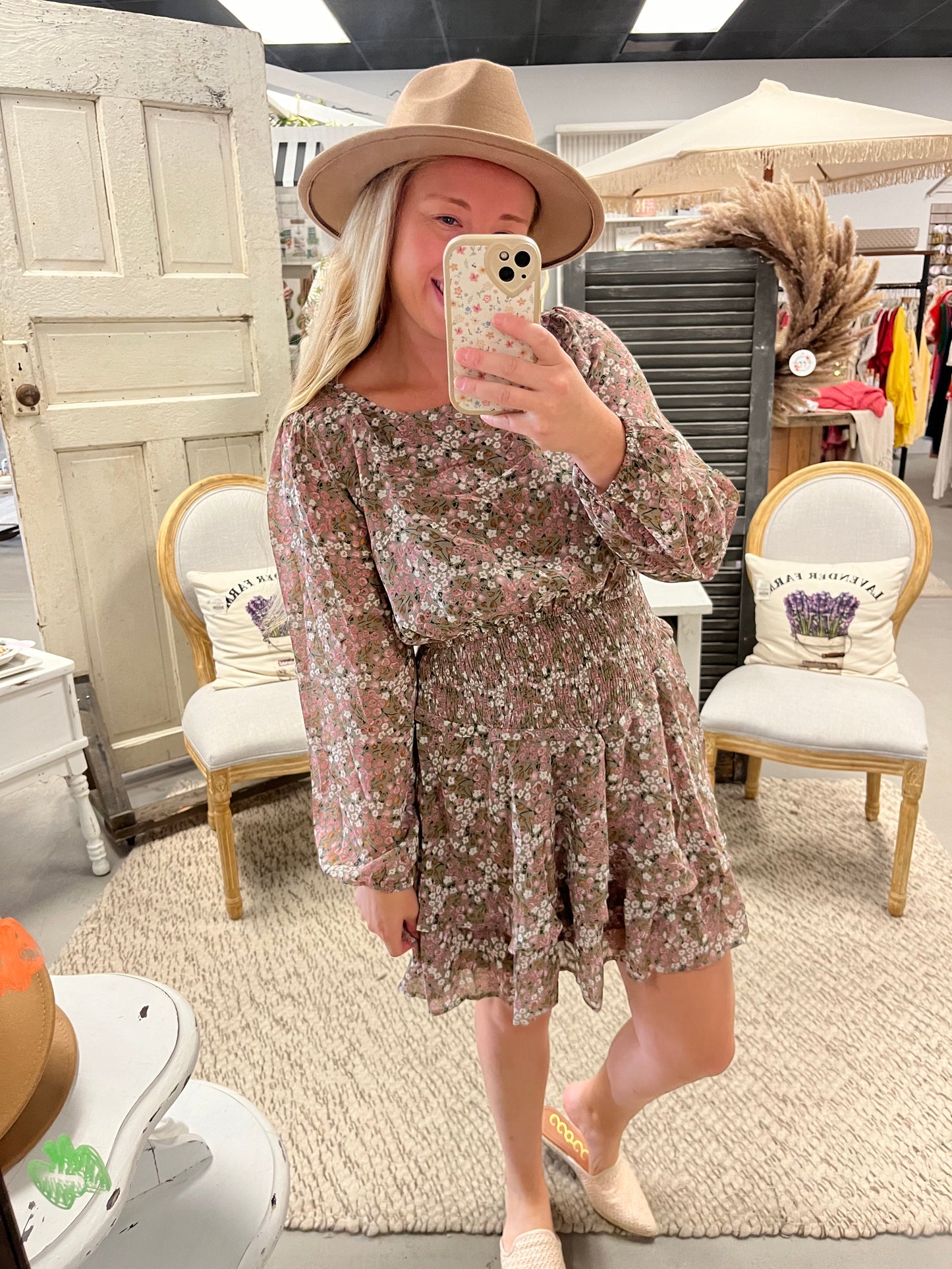 Fall Florals are Calling Dress