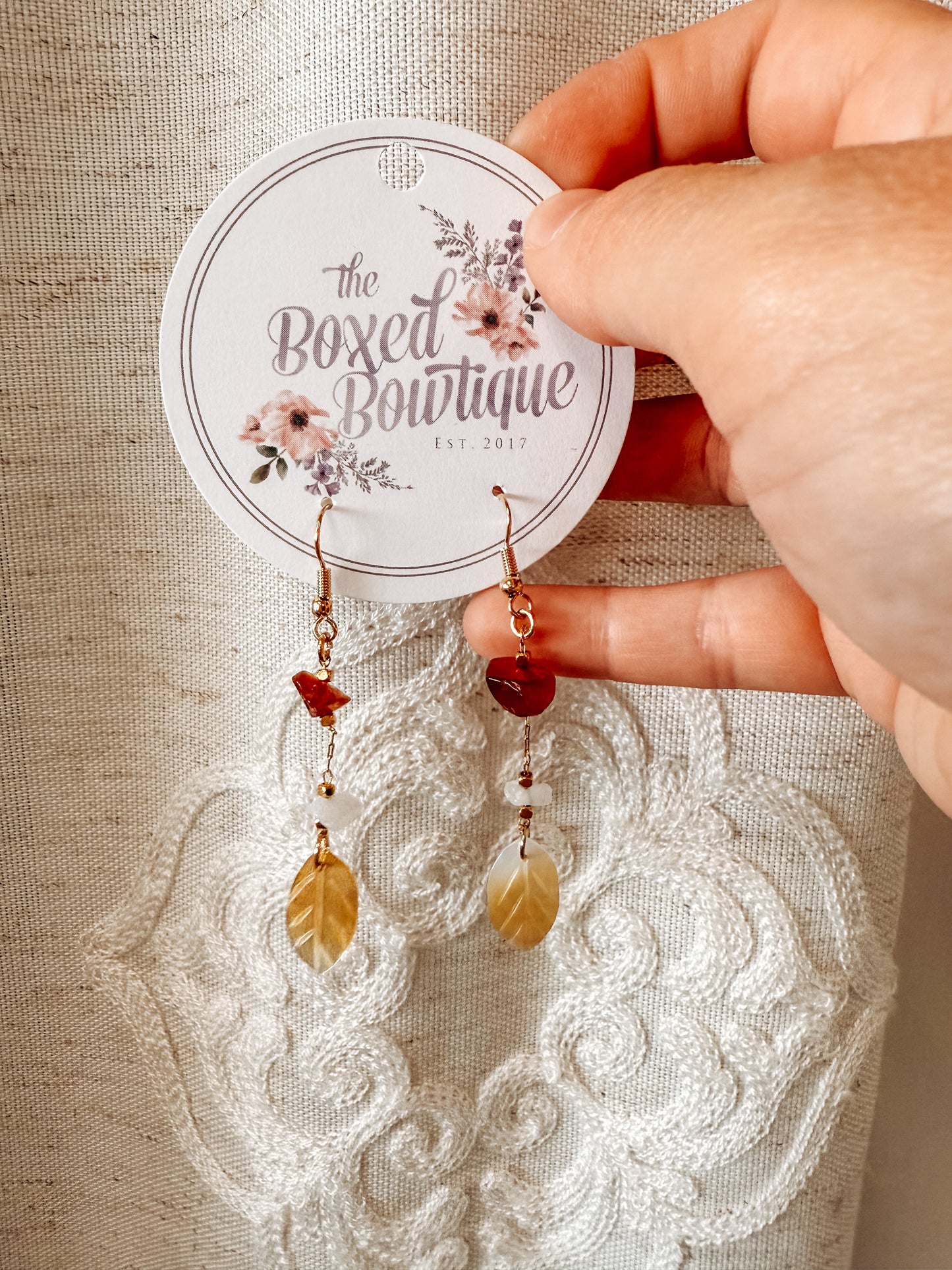 Leaf It To Me Dangle Earrings