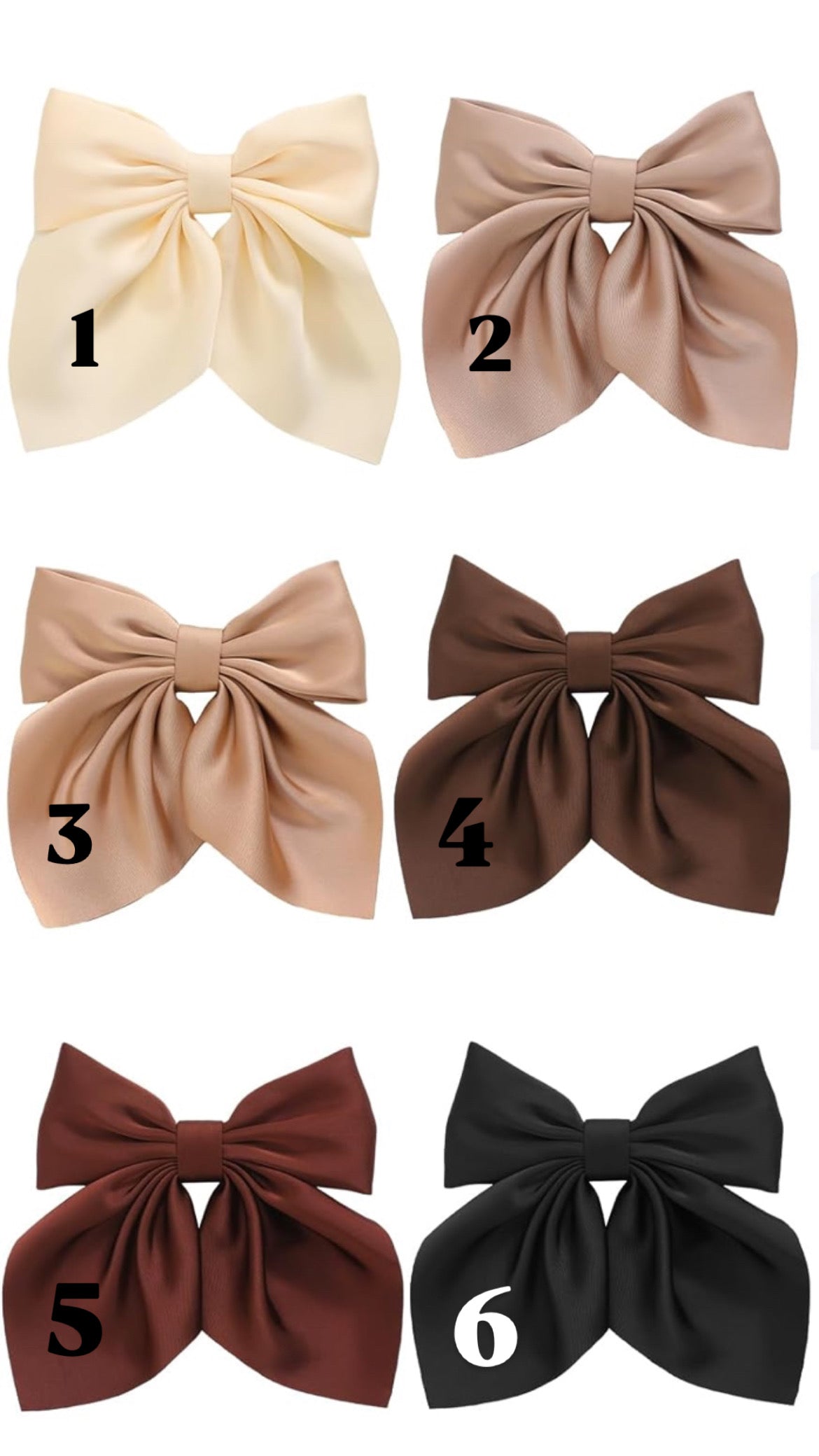 Tied Just Right Hair Bow Clip (Several Colors)