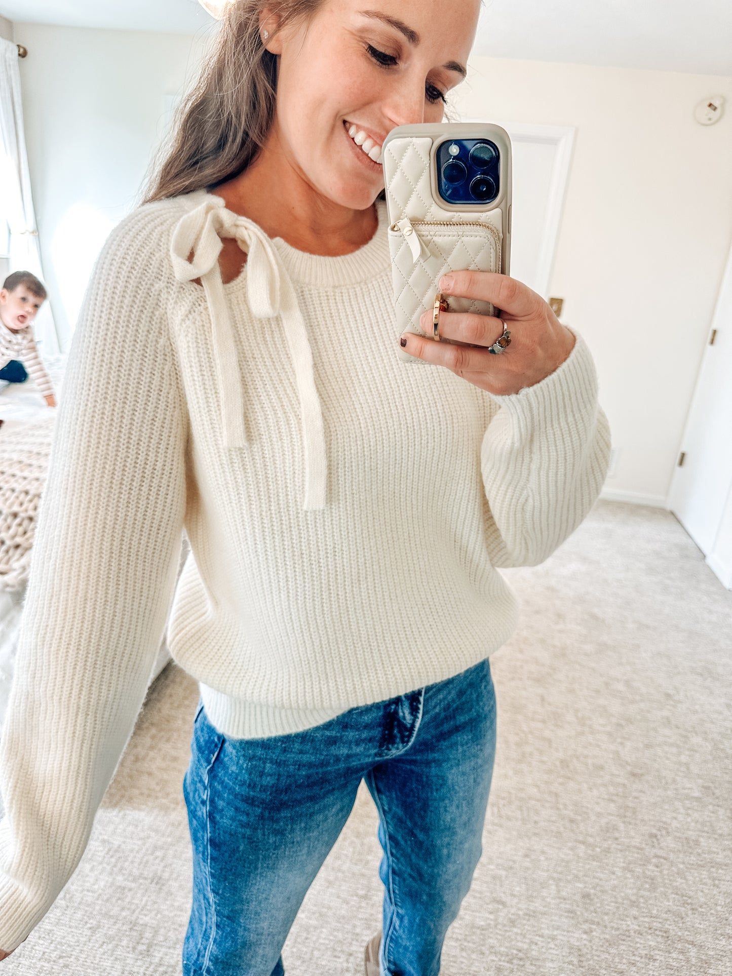 Cozy Haven Cut Out Sweater