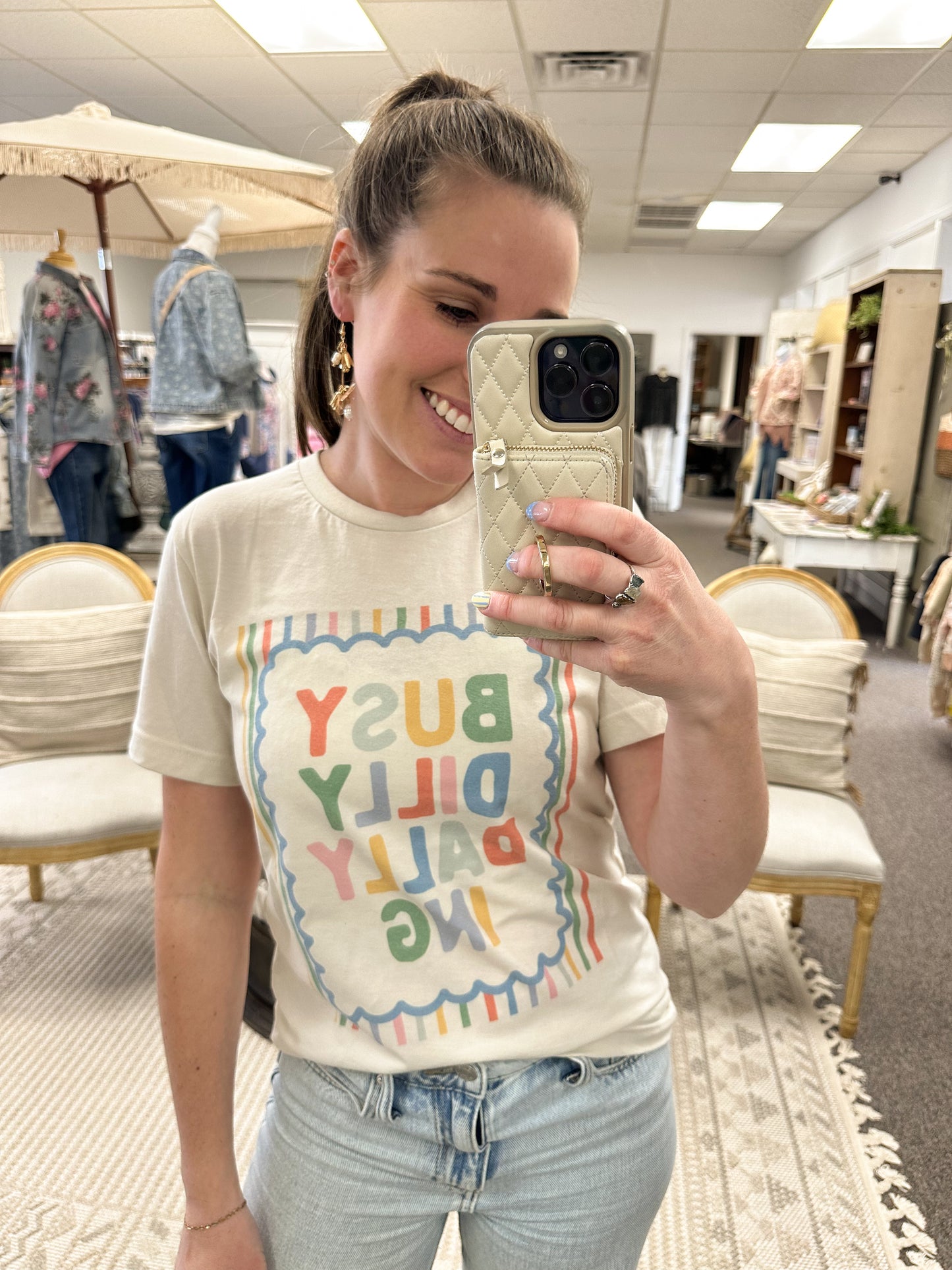 Busy Dilly Dallying Graphic Tee (S-3X)