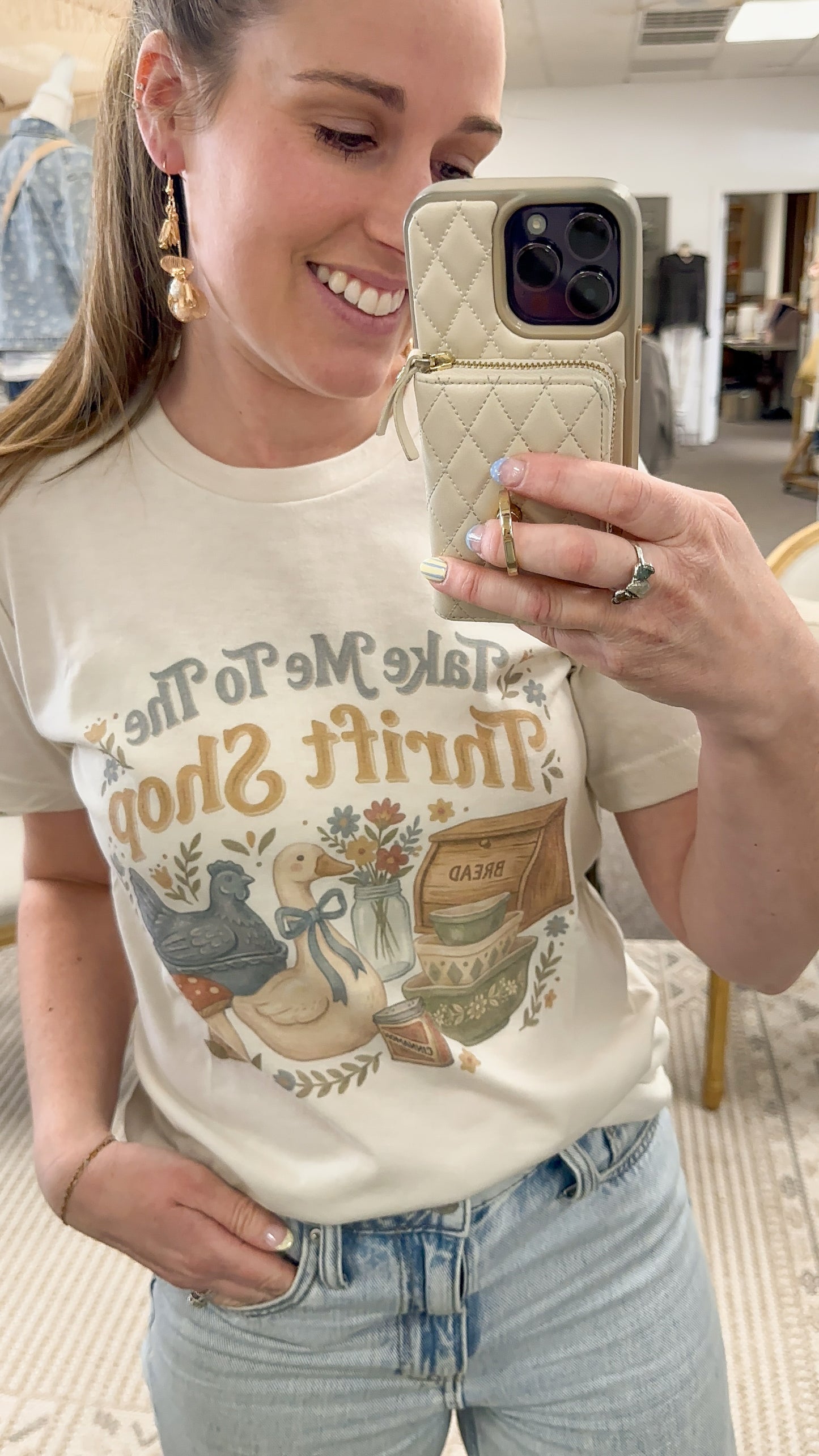 Thrift Store Goose Graphic Tee (S-3X)