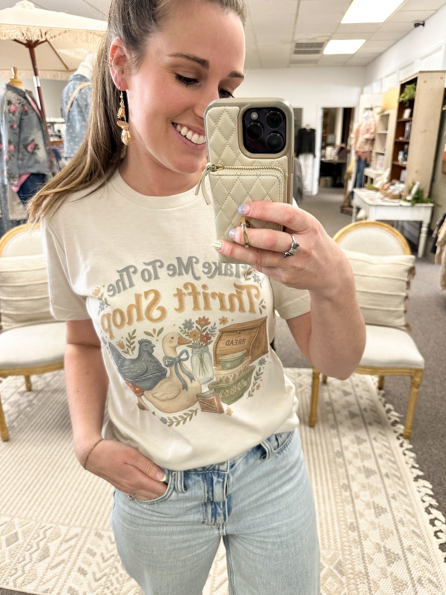 Thrift Store Goose Graphic Tee (S-3X)