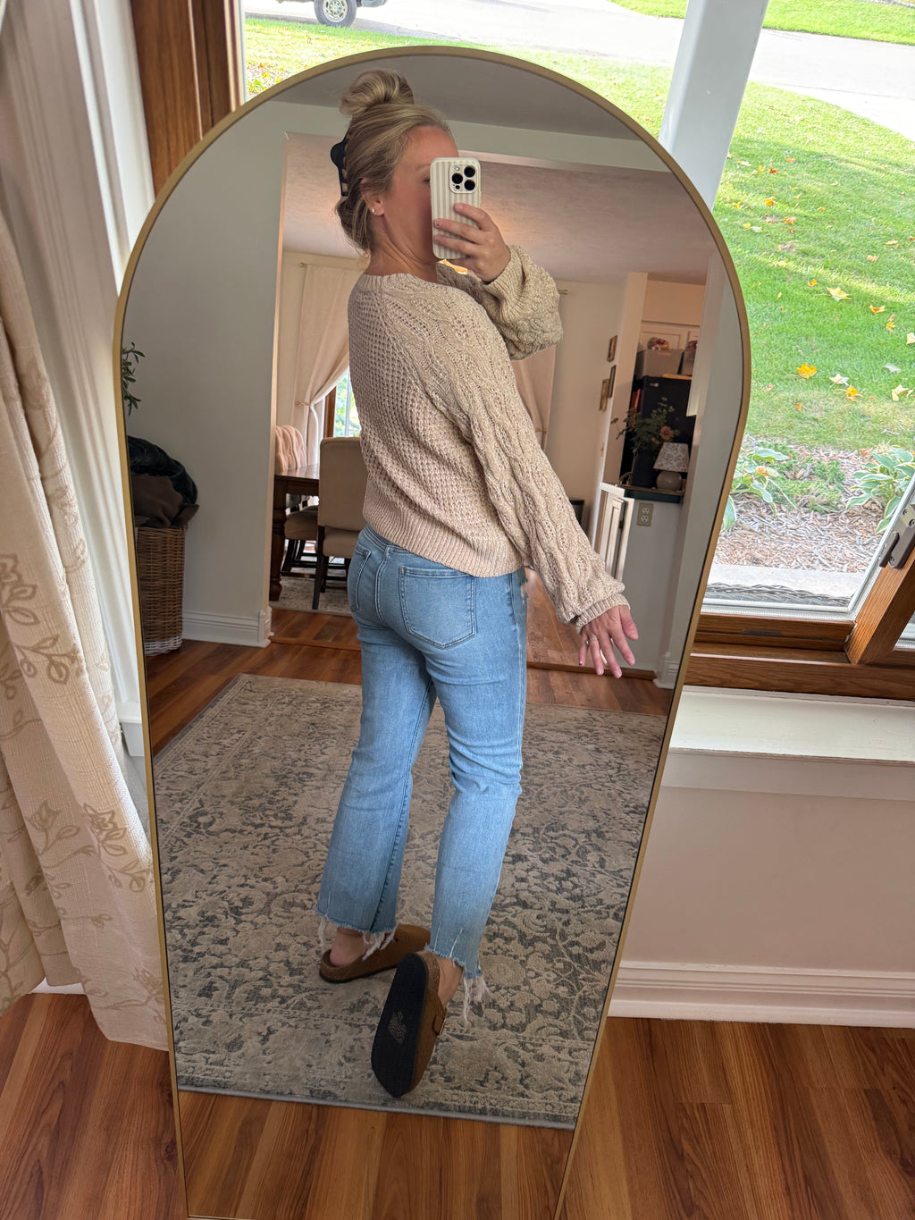 Cozy in Cables Knit Sweater