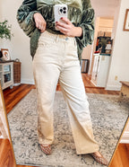 Delicate Details Lace Panel  Pants