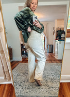 Delicate Details Lace Panel  Pants