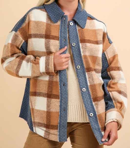 *Here For Plaid Shacket