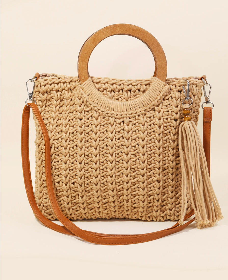 Hannah Hoop Handle Bag
