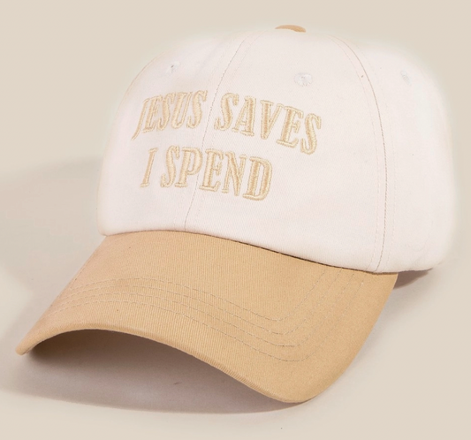 Jesus Saves, I Spend Trucker Hat