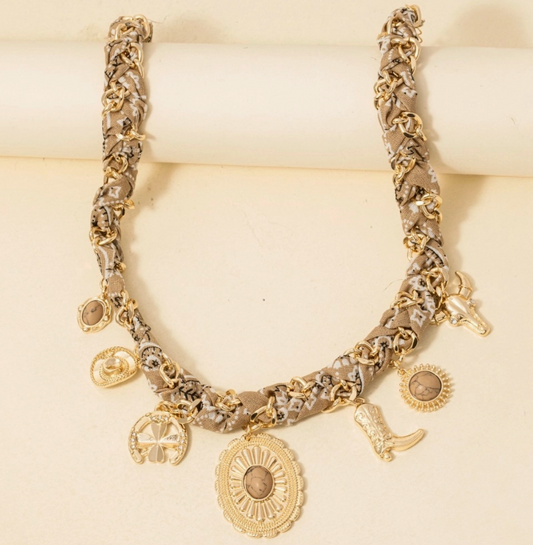 Western Vibes Charm Necklace