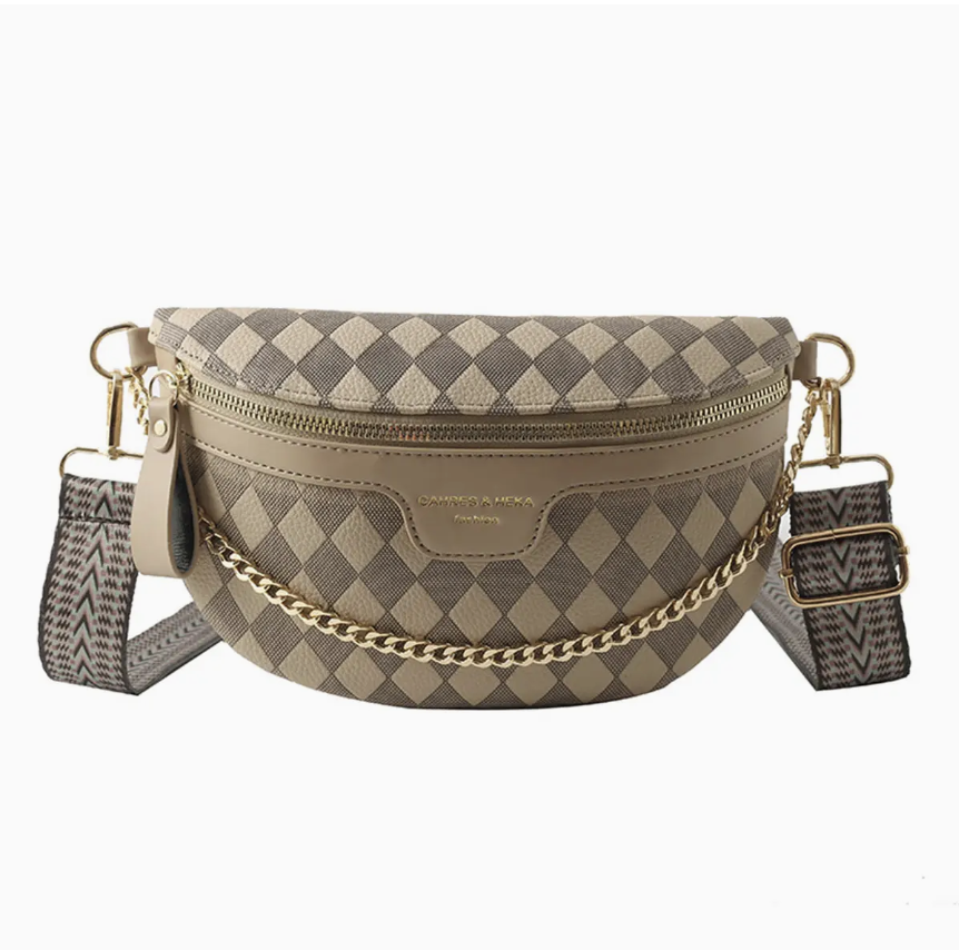 Checkered For You Crossbody Bag (3 Colors)
