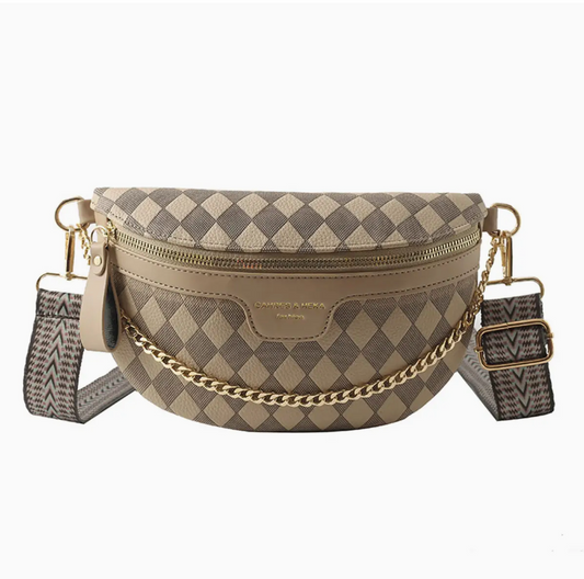 Checkered For You Crossbody Bag (3 Colors)