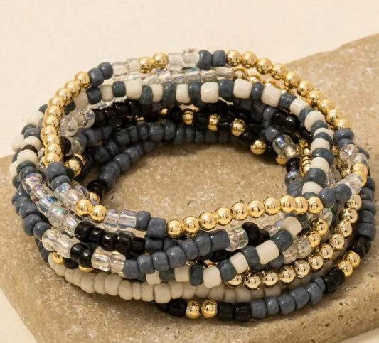 Beaded Into Perfection Bracelet Set