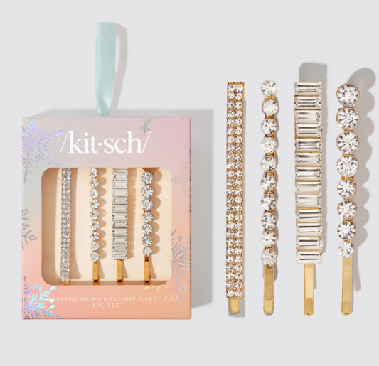 All Dressed Up Bobby Pins (4pc Set)