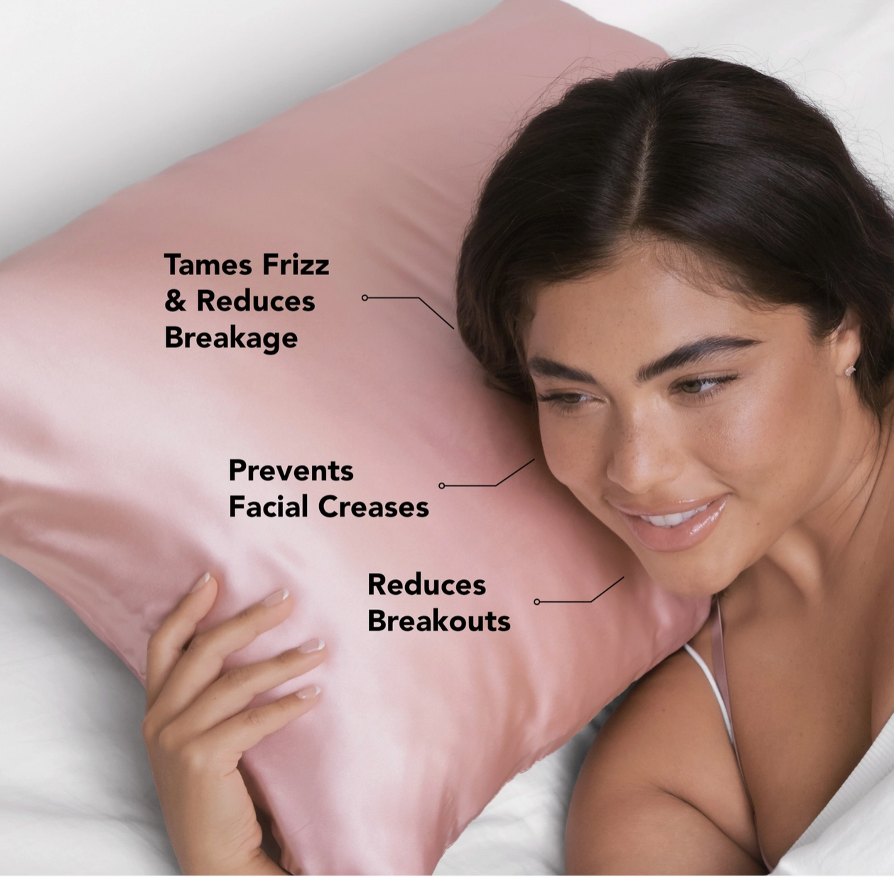 Blush Satin Pillowcase