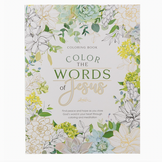 Color The Words Of Jesus