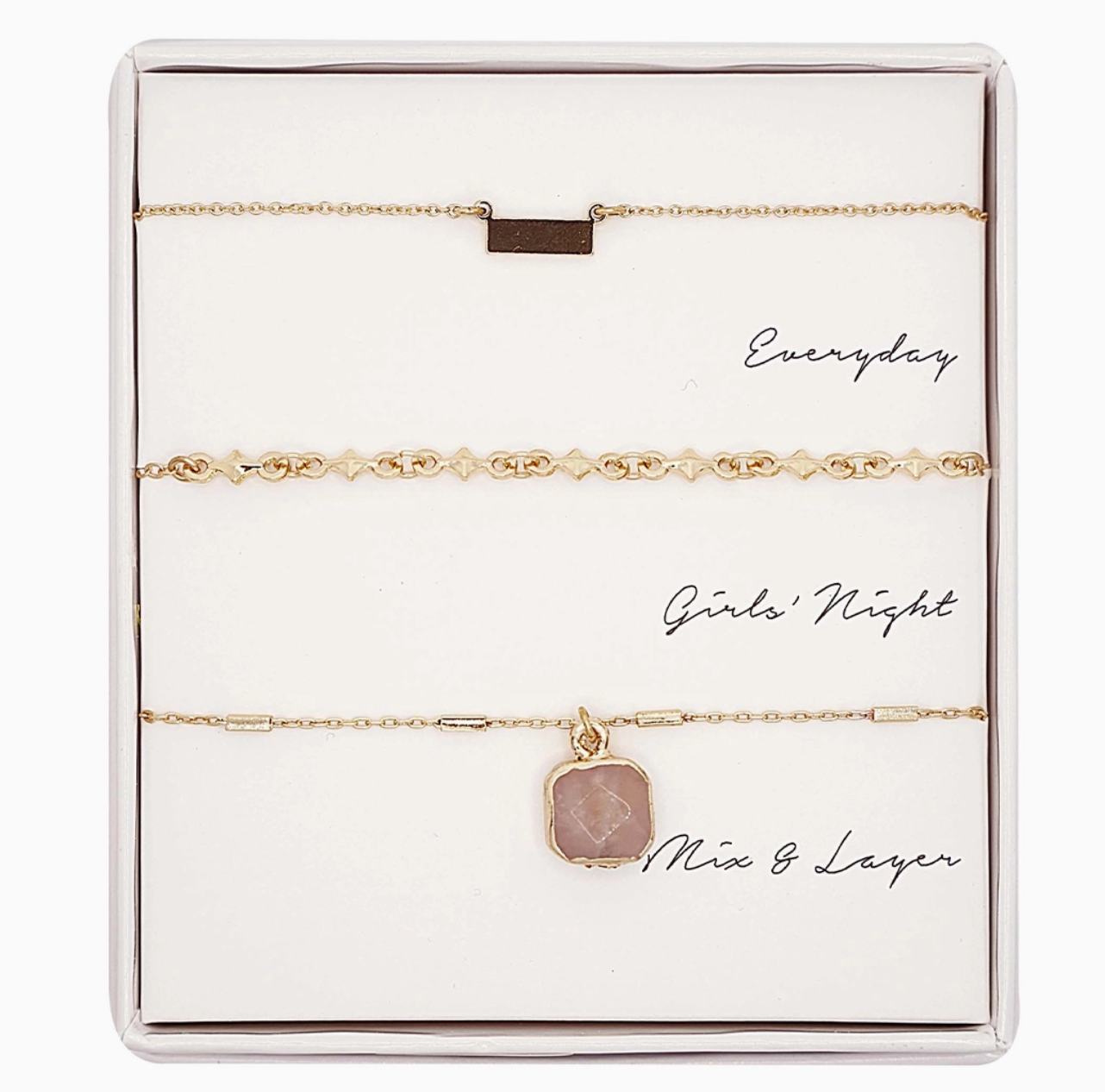 Layering Necklace Gift Set (3 Styles)