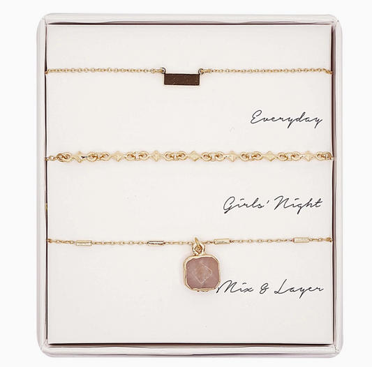 Layering Necklace Gift Set (3 Styles)