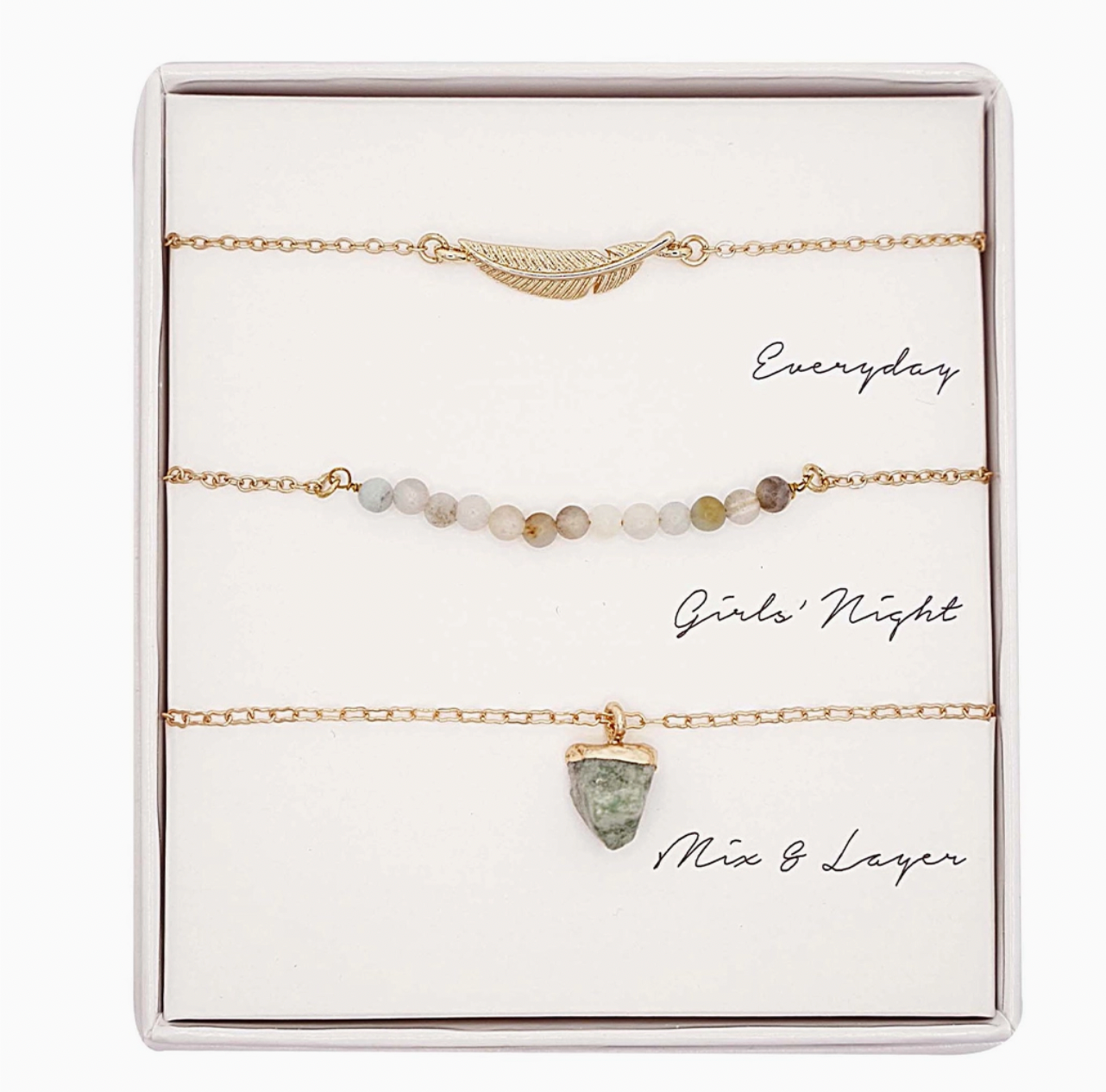 Layering Necklace Gift Set (3 Styles)
