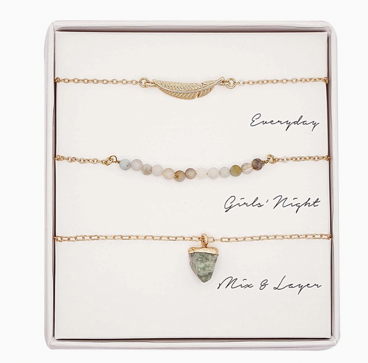 Layering Necklace Gift Set (3 Styles)