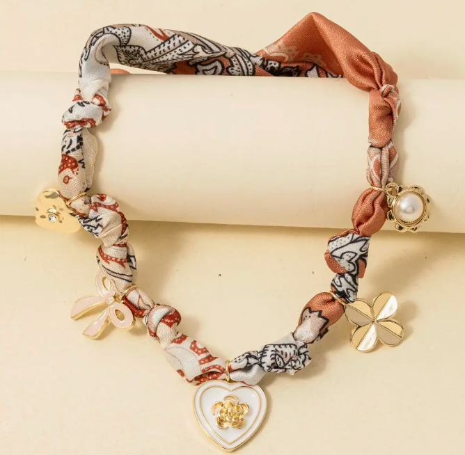 Statement Charm Necklace