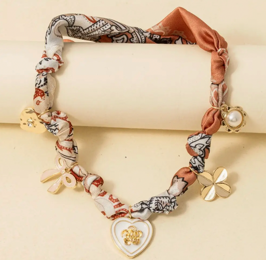 Statement Charm Necklace