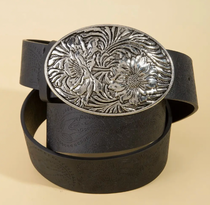 Western Buckle Belt (2 Colors)