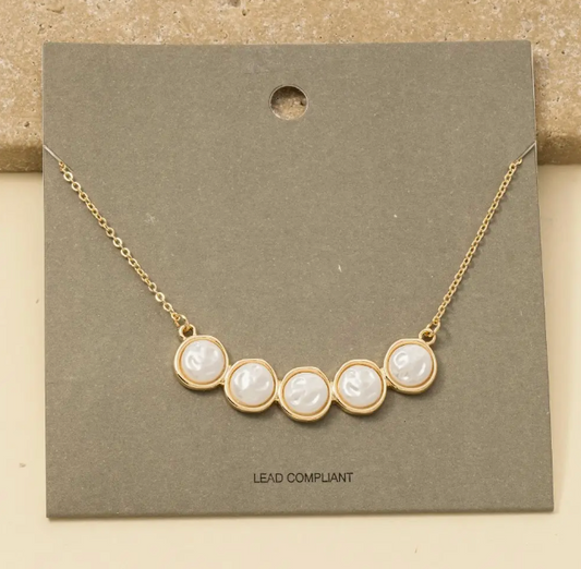 Penny Pearl Necklace